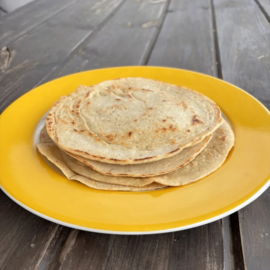 dosas o tortillas de quinoa