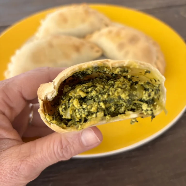 empanadas de espinaca y tofu