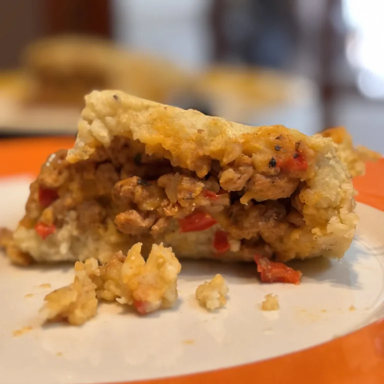pastel de papas vegano