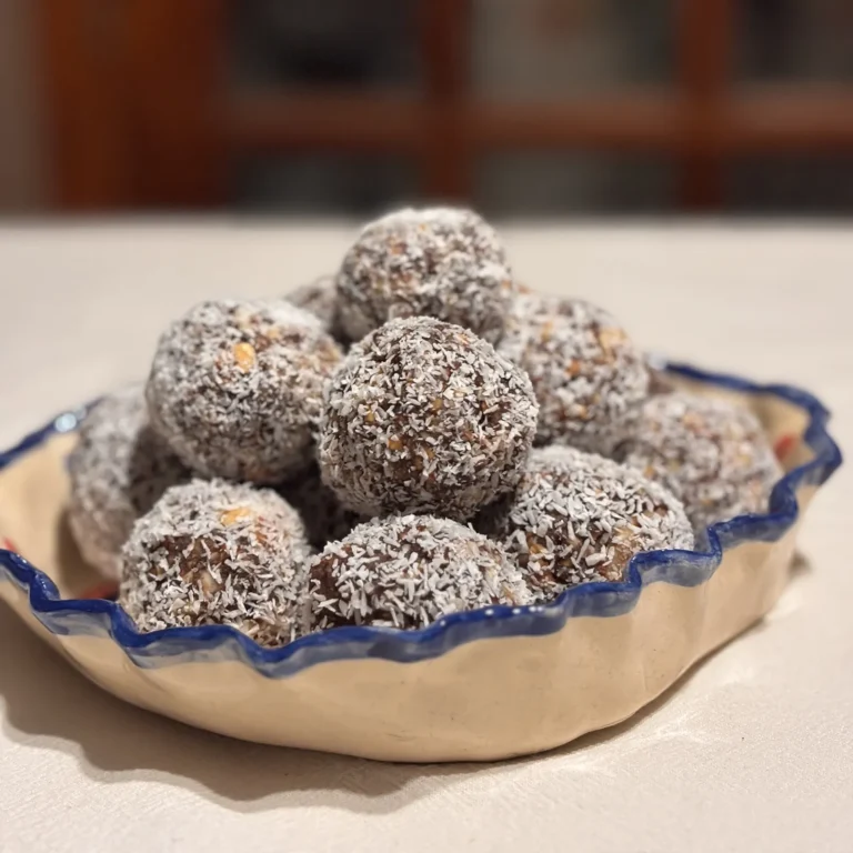 trufas de frutos secos y cacao